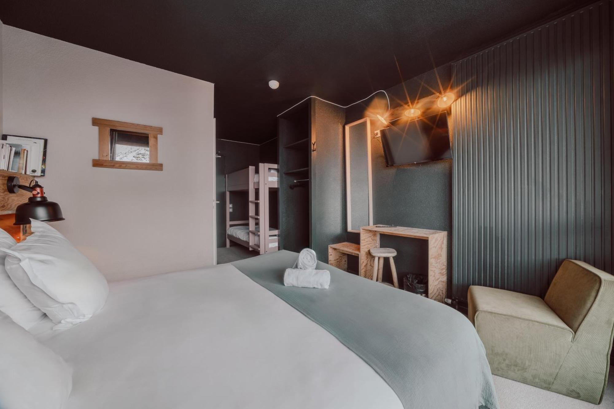 Ho36 Les Menuires Hotel Room photo